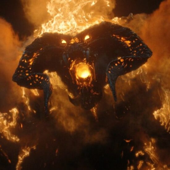 The Balrog of Morgoth in The Lord of the Rings: The Fellowship of the Ring