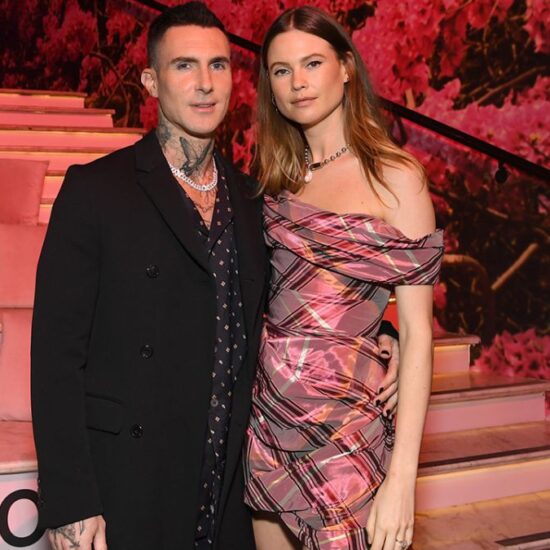 Behati Prinsloo and Adam Levine in support of their tequila brand.