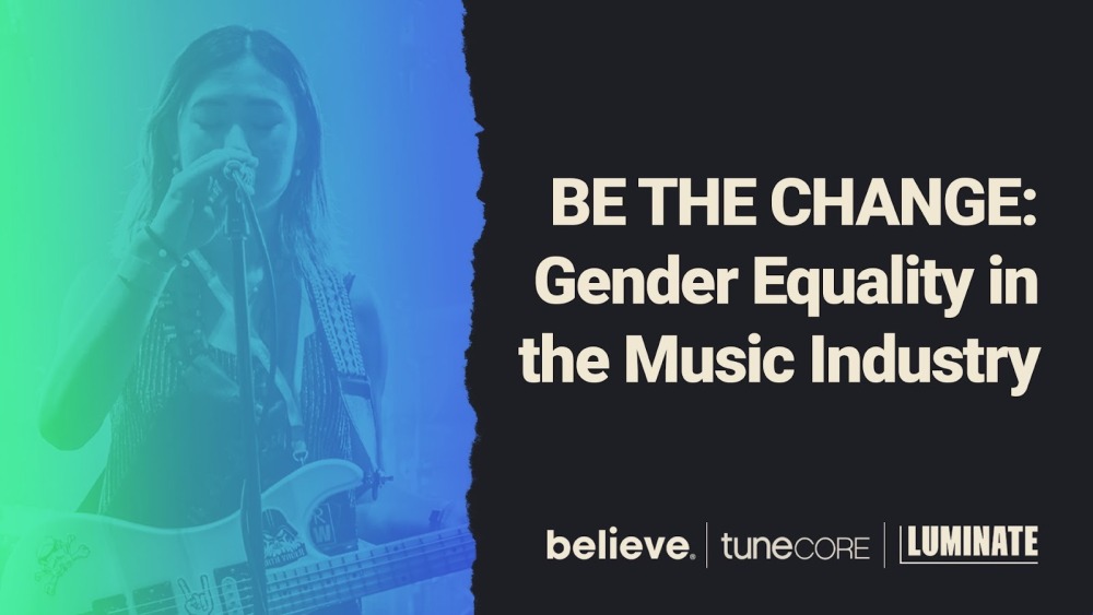 'Be The Change' Study Details Gender-Based Inequalities in Music