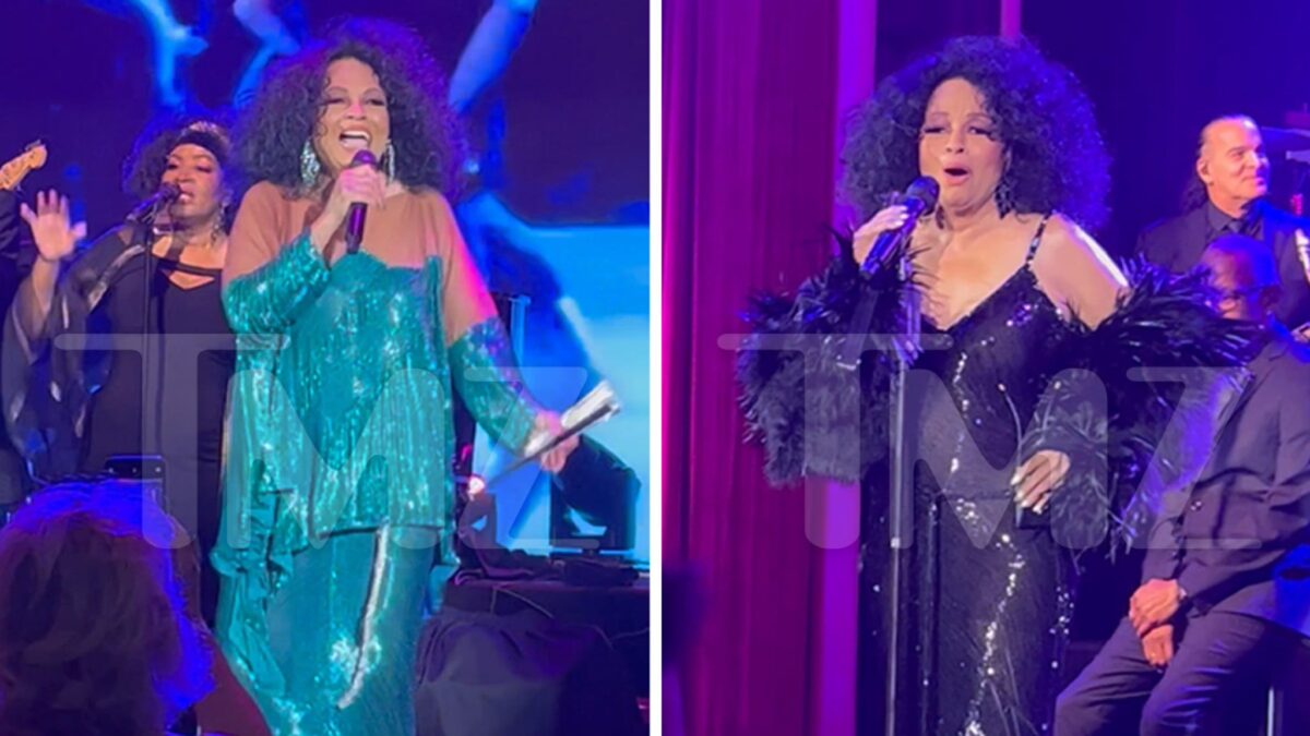 Diana Ross Sings Her Classics at Byron Allen's Oscars Gala