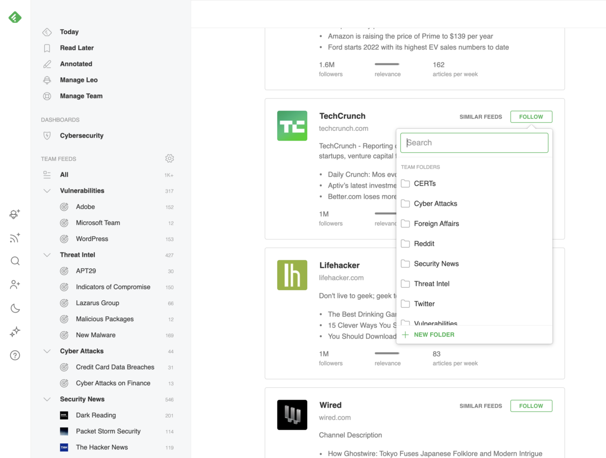 Feeds and Folders – Feedly Blog