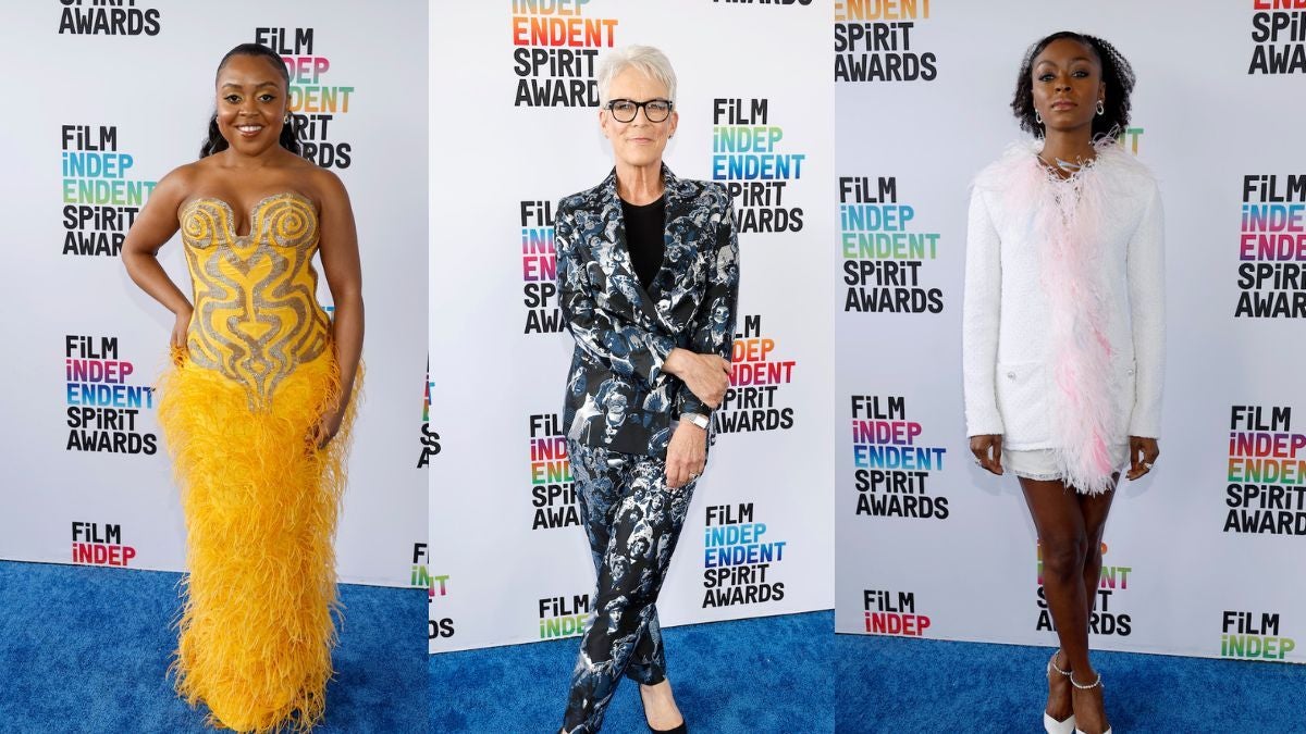 Film Independent Spirit Awards 2023 Blue Carpet Fashion