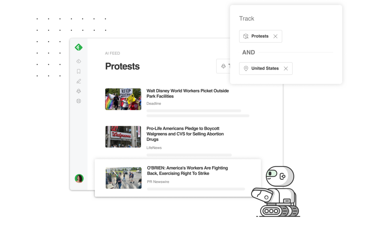 How to track the protests posing a risk to your company’s assets with Feedly AI – Feedly Blog