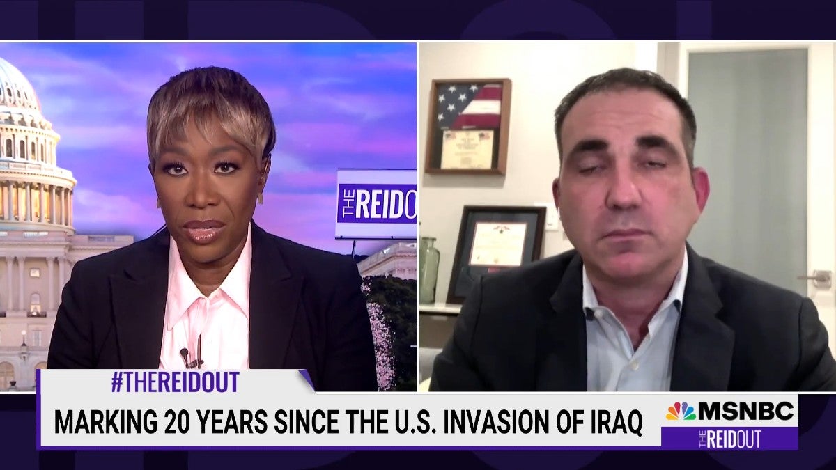 Joy Reid Calls Iraq War One of the ‘Biggest Political Crimes’ in U.S. Presidential History (Video)