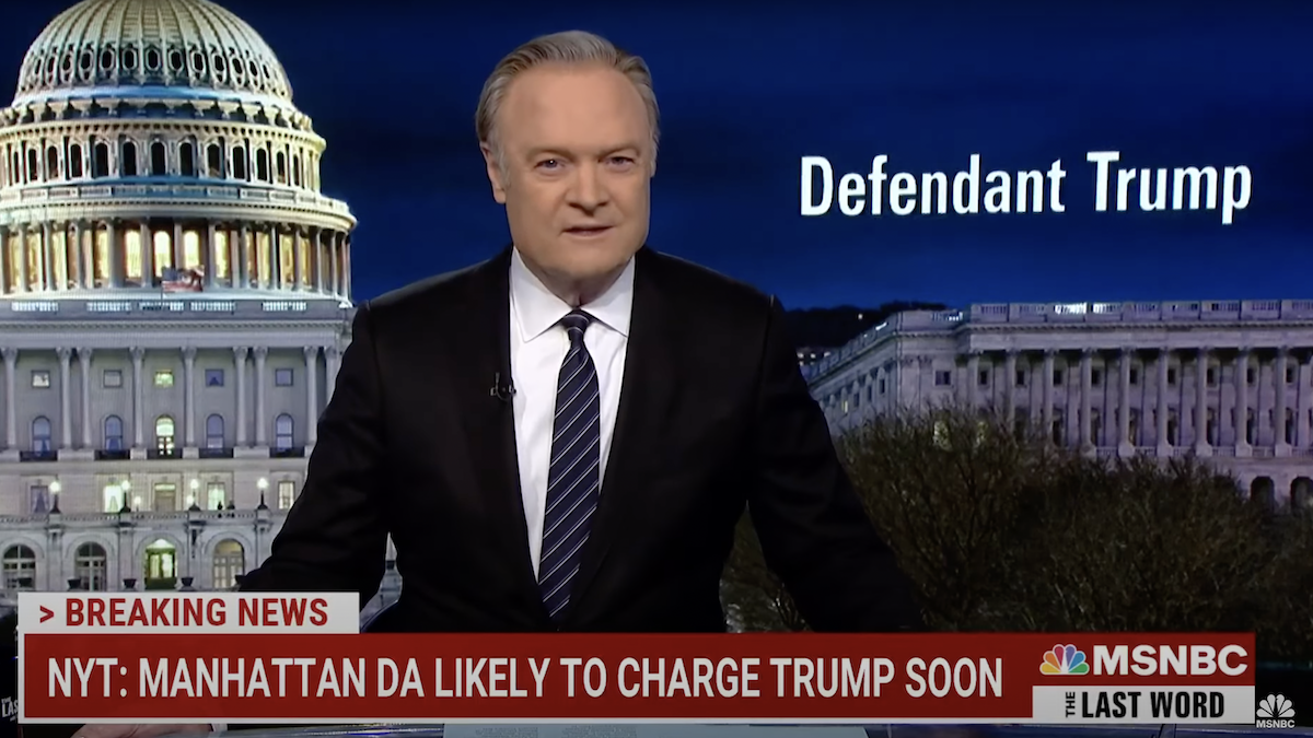 Lawrence O’Donnell Claims Trump Criminal Charges Will Actually ‘Help Republicans’ Stop ‘Humiliating Themselves’ (Video)