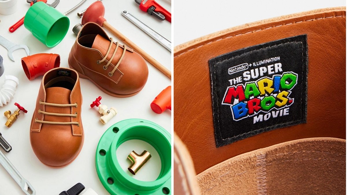The one-of-a-kind Super Mario Bros. boot from Red Wing Shoes.