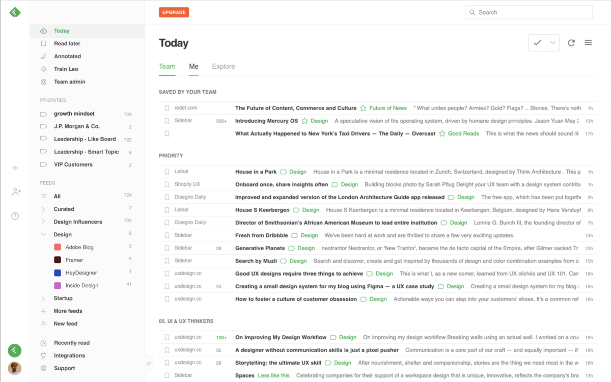 Meet the New Feedly Dark Theme and Navigation Bar – Feedly Blog