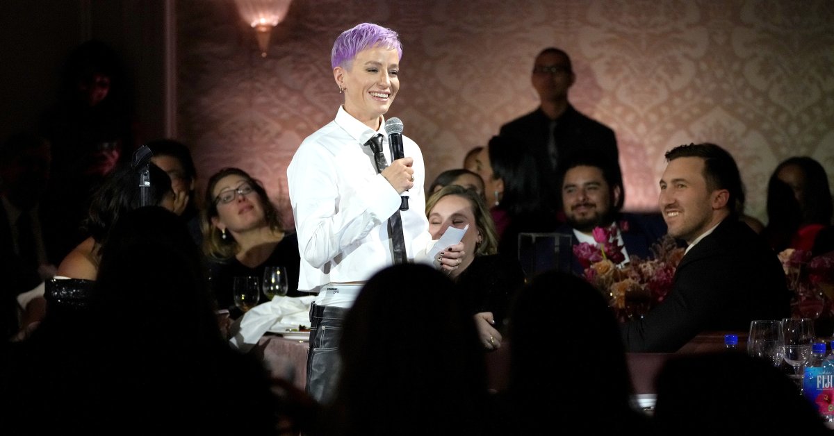 Megan Rapinoe Toasts Transgender Community at TIME’s Women of the Year Gala