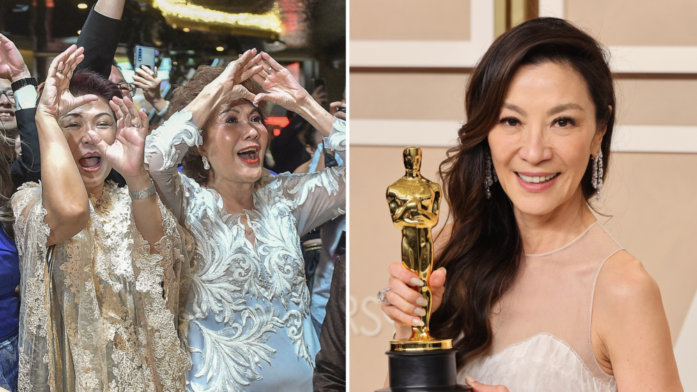 Michelle Yeoh's Mom and Family Celebrate Oscar Win for Best Actress