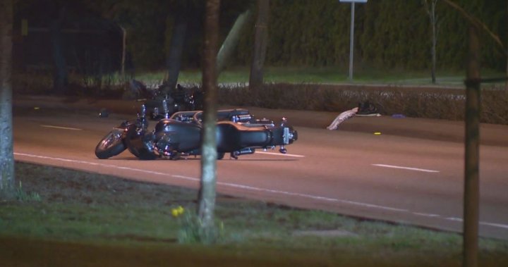 Motorcyclist killed, another seriously injured after crash in Cloverdale: Surrey RCMP – BC