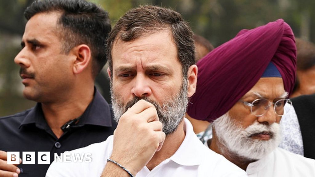Rahul Gandhi's MP status uncertain after conviction in
defamation case