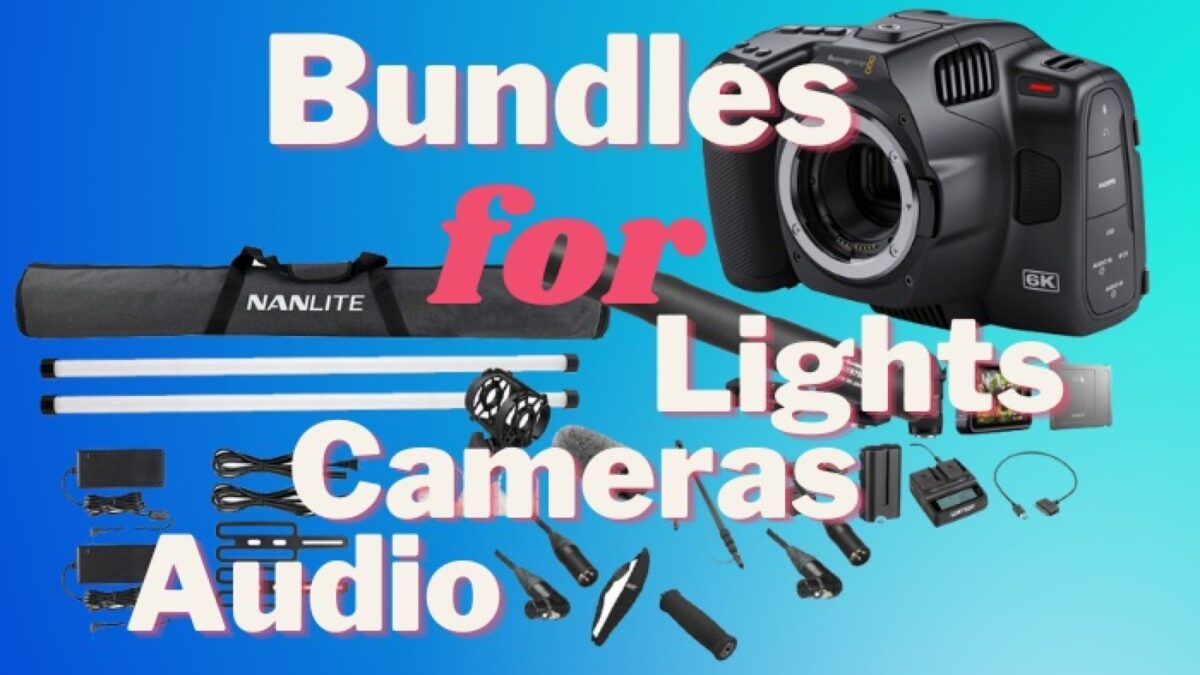 Score Big Savings with These 3 Camera, Audio, and Lighting Bundles