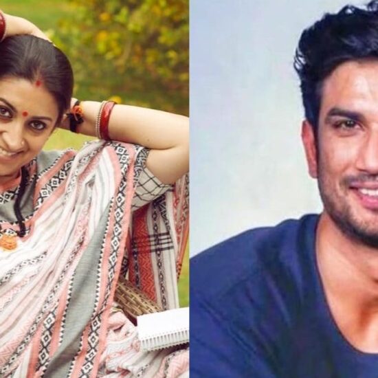 Smriti Irani Recalls Telling Sushant Singh Rajput 'Tum Maarna Mat Apne Aap Ko'