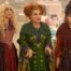 The Sanderson sisters (L-R): Sarah (Sarah Jessica Parker), Winnifred (Bette Midler) and Mary (Kathy Najimy) in "Hocus Pocus 2" (2022)