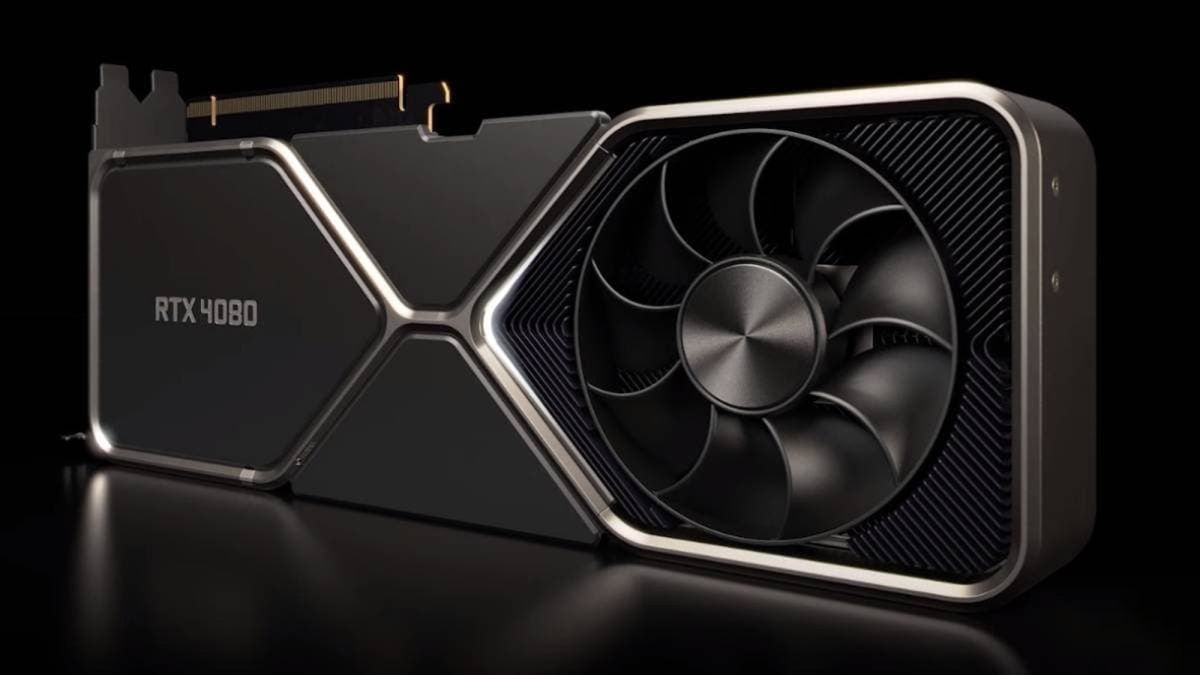 A mockup of what the RTX 4080 might look like