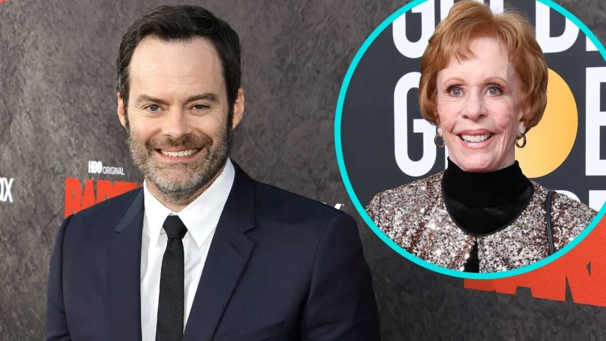 Bill Hader Reveals Surprising Way He Found Out He’s Related to Carol Burnett (Exclusive)