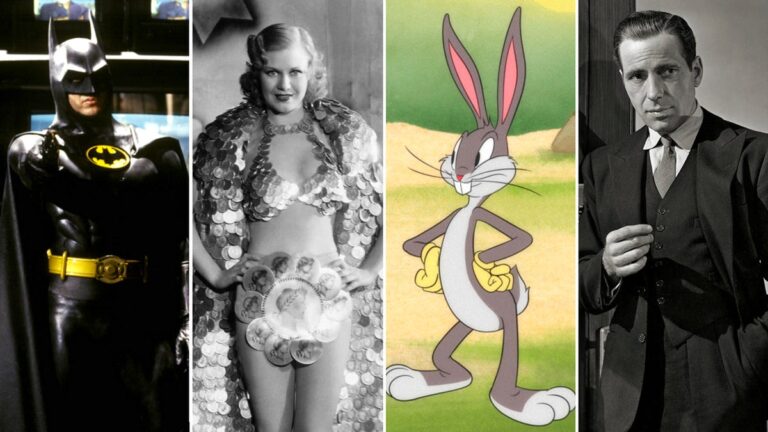 Bogart, Bugs Bunny, and Batman