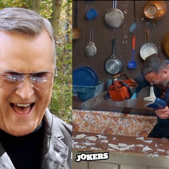 Bruce Campbell Joins ‘Impractical Jokers’ In Next Week’s
Episode