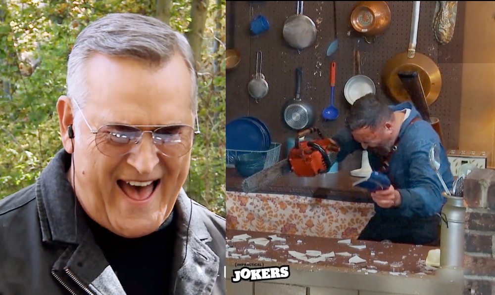 Bruce Campbell Joins ‘Impractical Jokers’ In Next Week’s
Episode