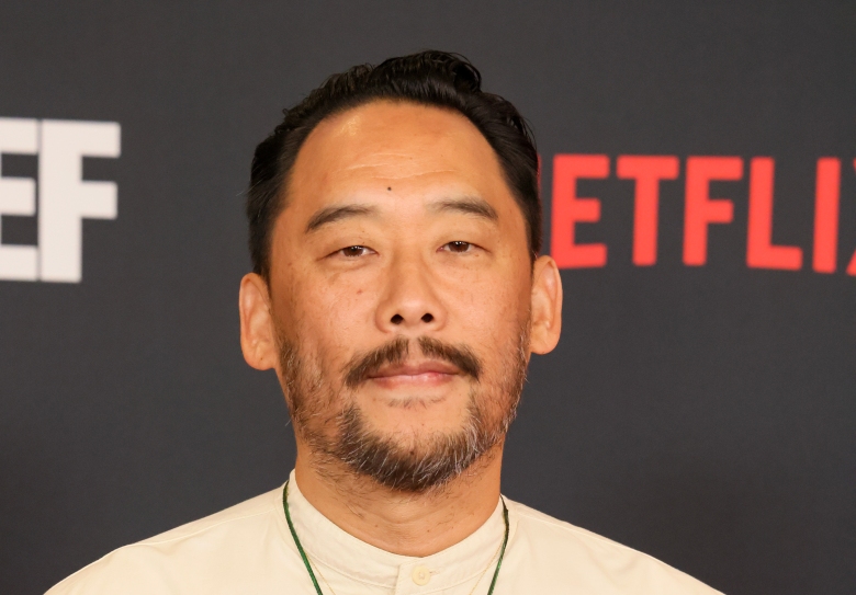David Choe at the "Beef" premiere