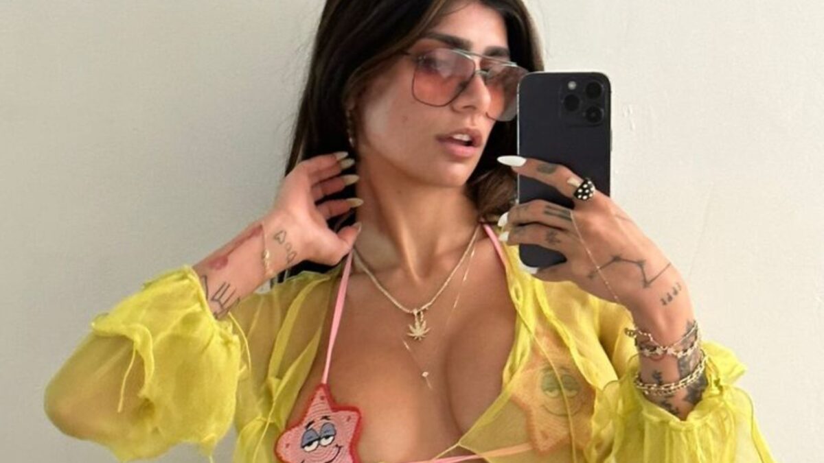 Ex-porn star Mia Khalifa looks unrecognisable in adorable throwback snap of ‘first communion’