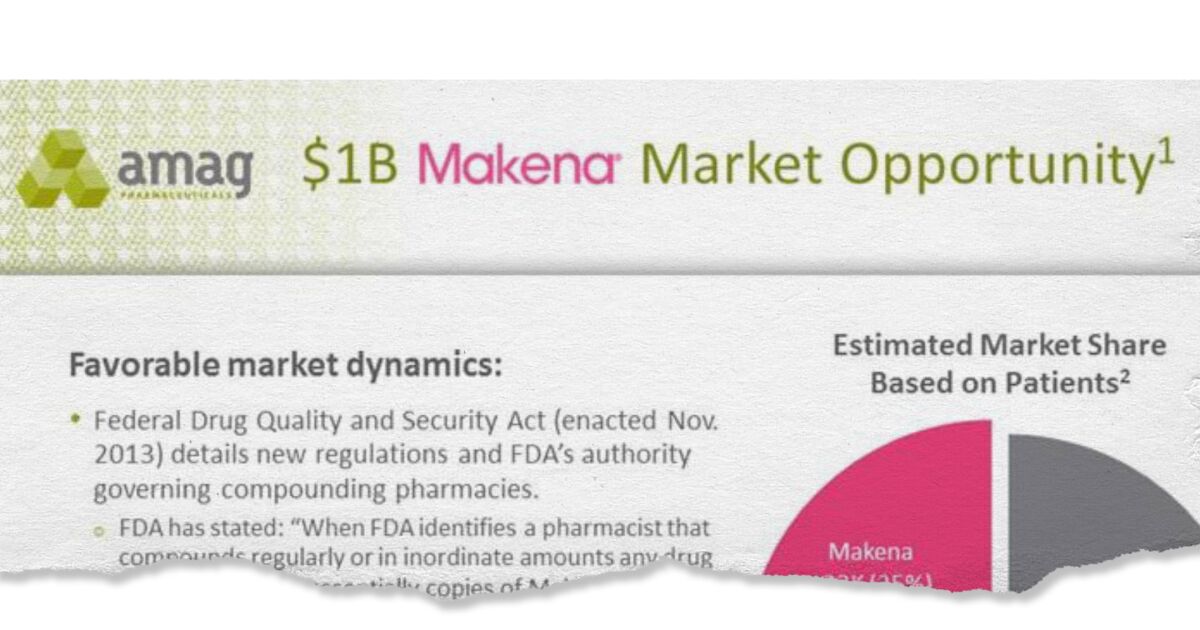 FDA pulls Makena from pharmacies, saying it has no benefits