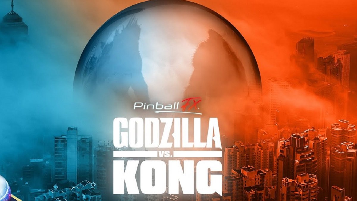 GODZILLA VS. KONG Gets the Pinball FX Treatment for a Battle Royale