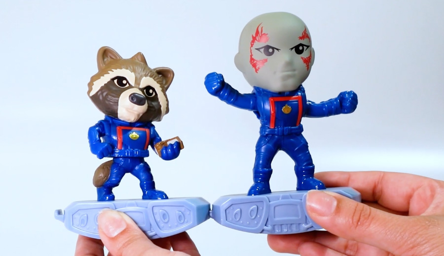 Guardians of the Galaxy Happy Meal Toys Arrive at McDonald’s!