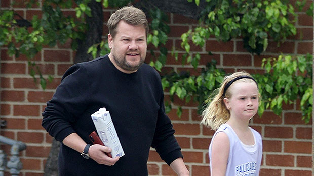 James Corden Picks Up Daughter At School After Final ‘Late Late Show’ – Hollywood Life