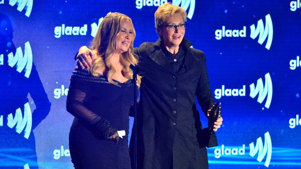 Jennifer Coolidge and Jane Lynch Have Surprise ‘Best in Show’ Reunion at 2023 GLAAD Media Awards