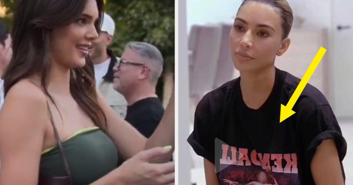 Kim Kardashian Shirt Making Fun Of Kendall Jenner Exes