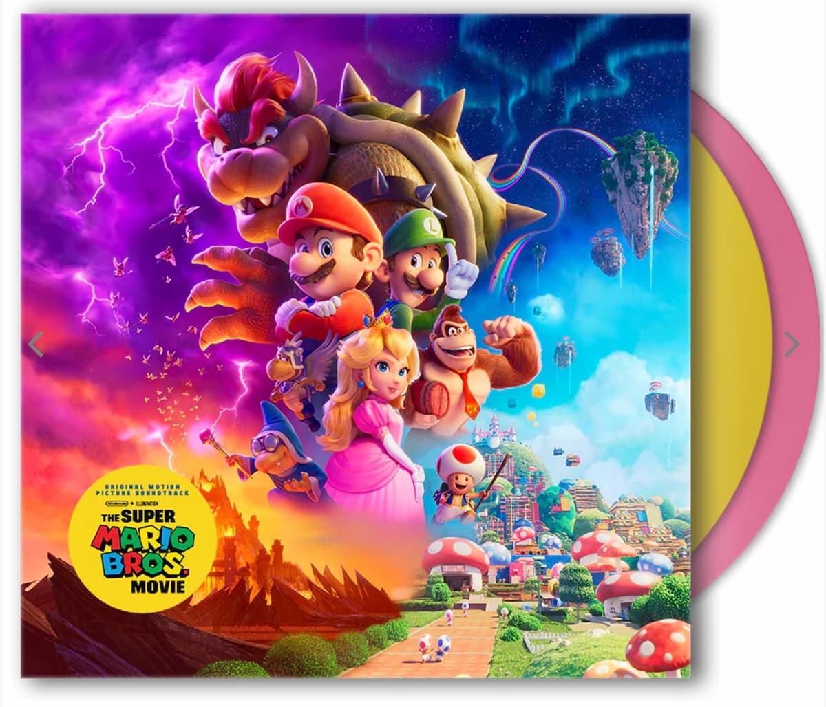 Let Jack Black Serenade You With The Super Mario Bros Movie Soundtrack Vinyl