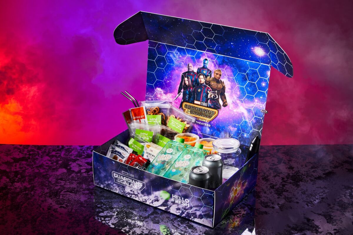 Marvel and Hello Fresh Unveil Guardians of the Galaxy Collab