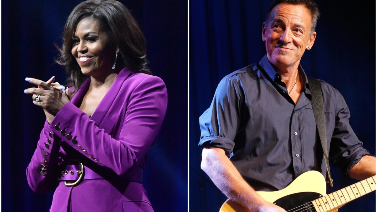 Michelle Obama Joins Bruce Springsteen Onstage in Barcelona – Rolling Stone