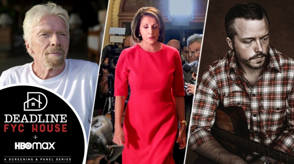 Nancy Pelosi, Richard Branson, Princess Di, Jason Isbell Docs — Deadline FYC House + HBO Max – Deadline