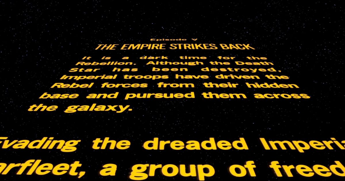 The Star Wars Opening Crawl Will Return for Future Movies