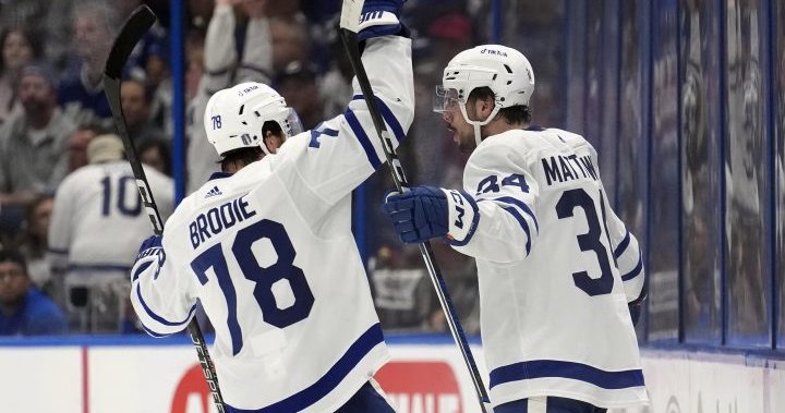 Toronto Maple Leafs advance in NHL playoffs