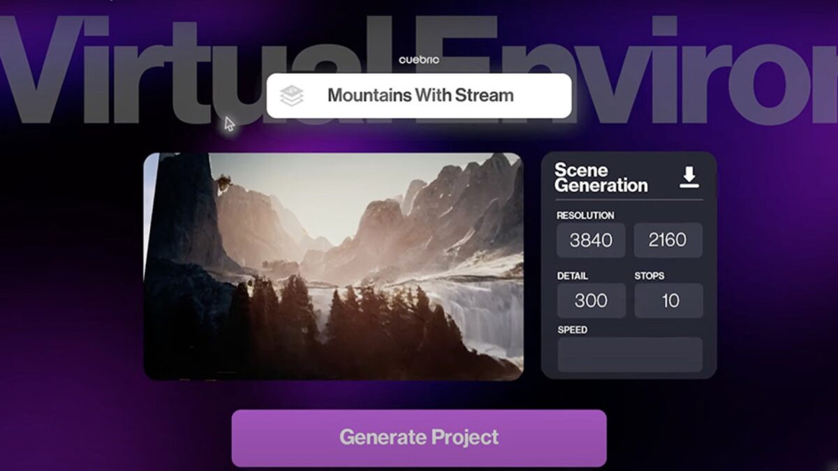Vū Virtual Studio Offers Generative Production Tools for Content Creators and Studios