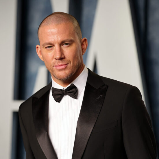 Channing Tatum at the 2023 Vanity Fair Oscars party