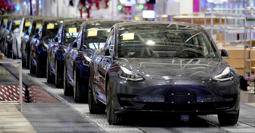 China Orders Tesla to Recall 1.1 Million Vehicles Over Braking Risks