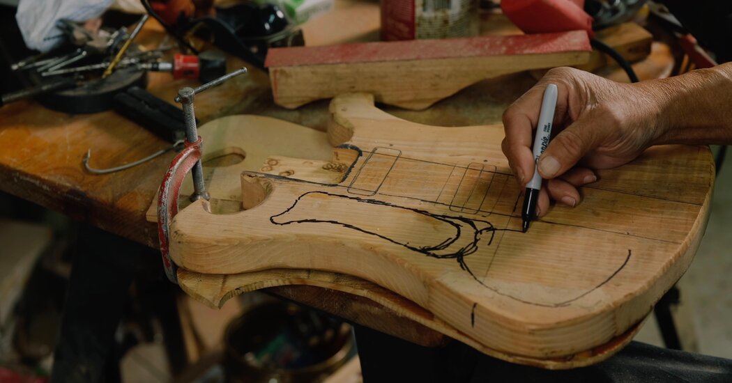 For Freeman Vines, Guitar Making Is a Way of Life