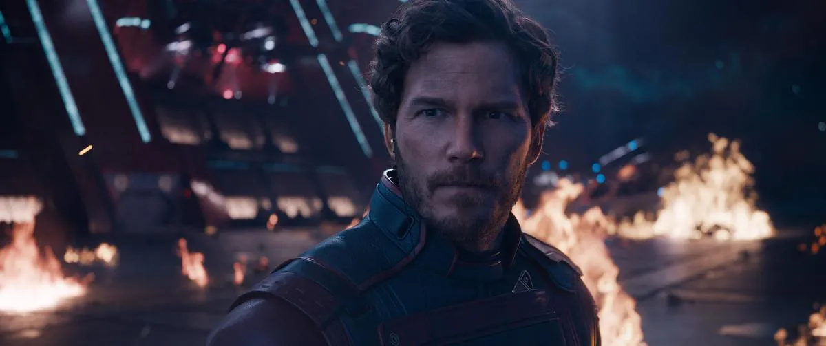 Chris Pratt as Peter Quill/Star-Lord in Marvel Studios' Guardians of the Galaxy Vol. 3.