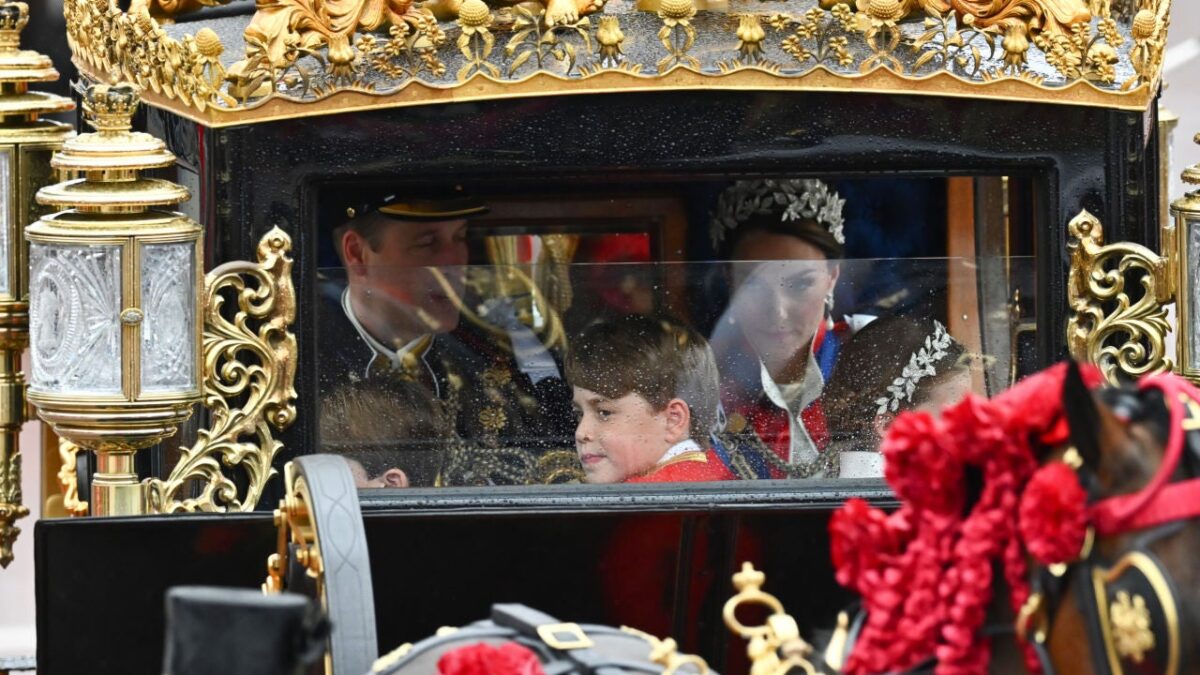 Kate Middleton and Prince William’s Kids Have the Cutest Reactions During Coronation Carriage Ride