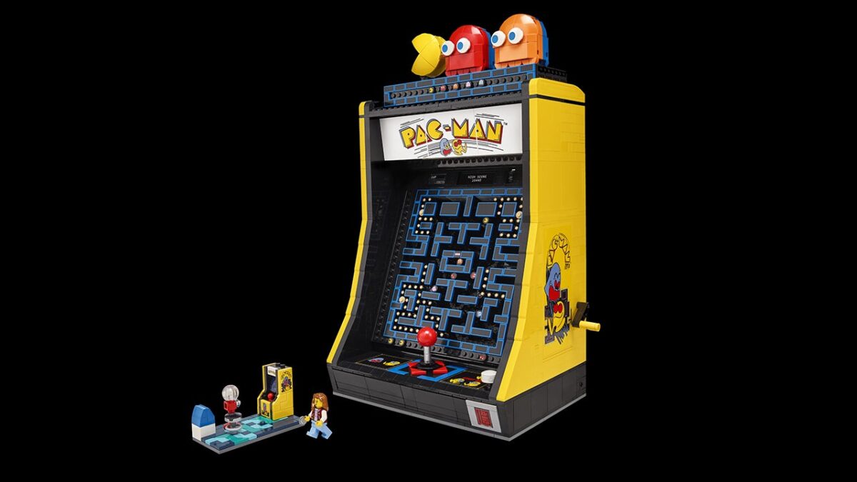 LEGO Announces a Pac-Man Arcade Machine Set