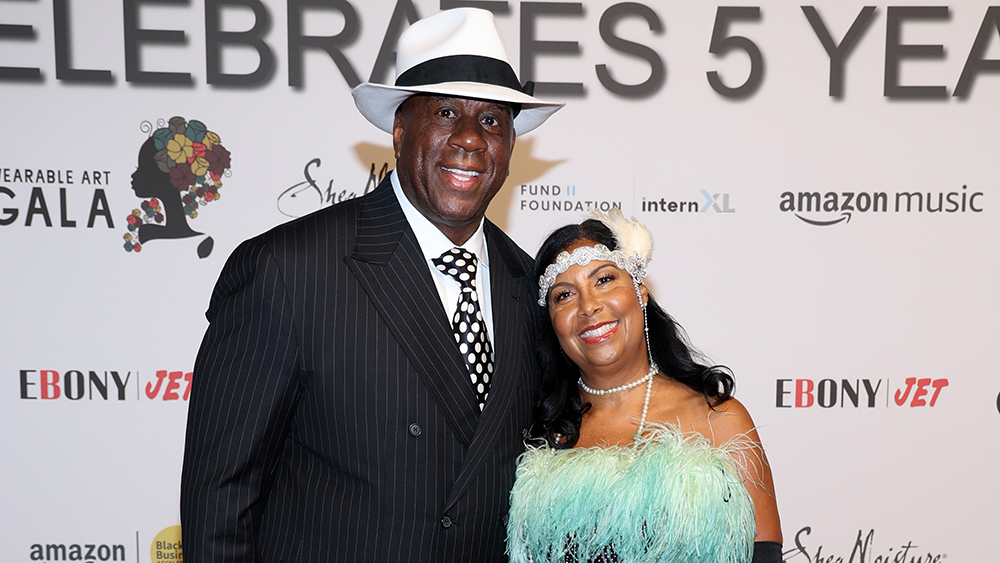 Magic and Cookie Johnson to Be Honored at Elizabeth Taylor Ball