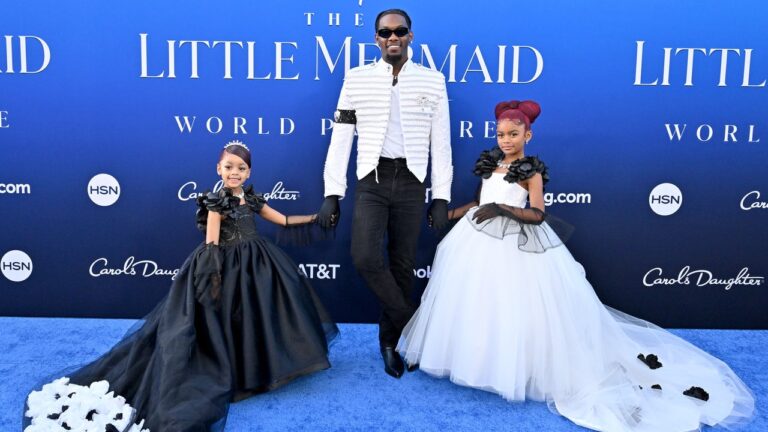 Offset Dresses Like a Prince While Escorting Daughters to ‘The Little Mermaid’ Premiere
