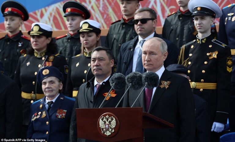 Putin arrives in Red Square as Russia’s annual Victory Parade gets underway
