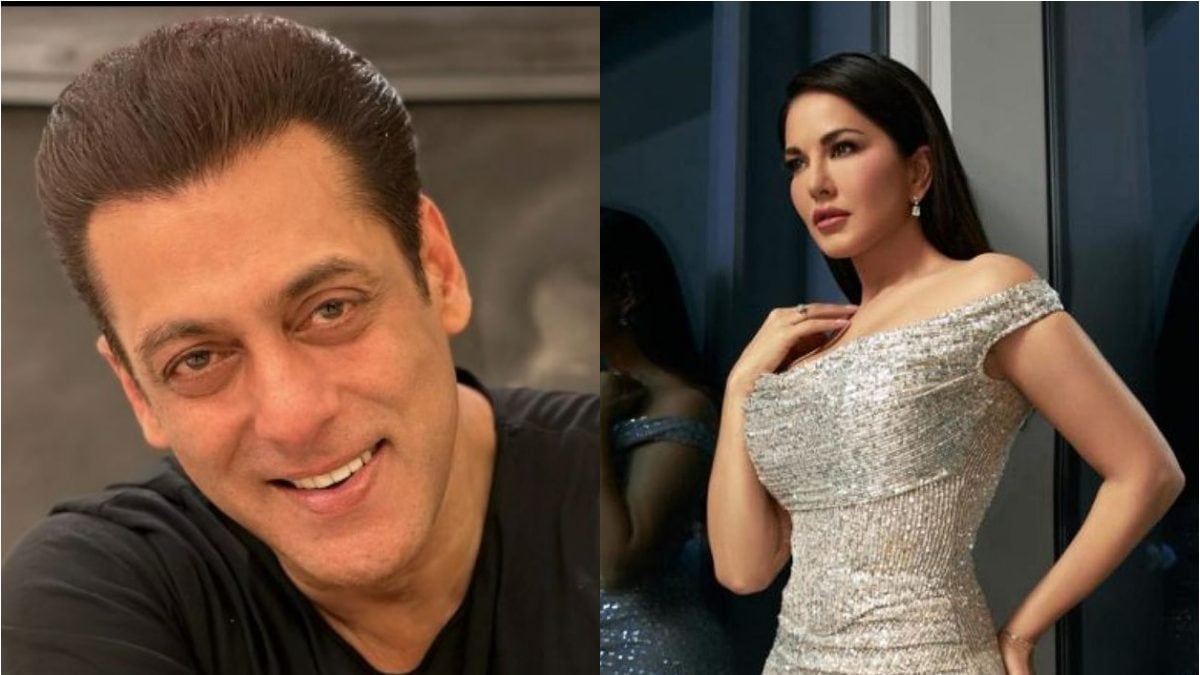Salman Khan SHUTS DOWN Question About ‘Sexy’ Sunny Leone and Her Saree in Viral Video, Watch