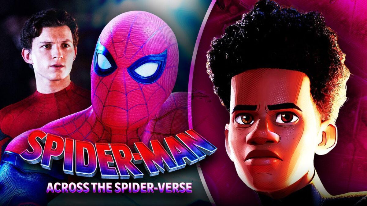 Spider-Verse, Tom Holland as Spider-Man, Miles Morales