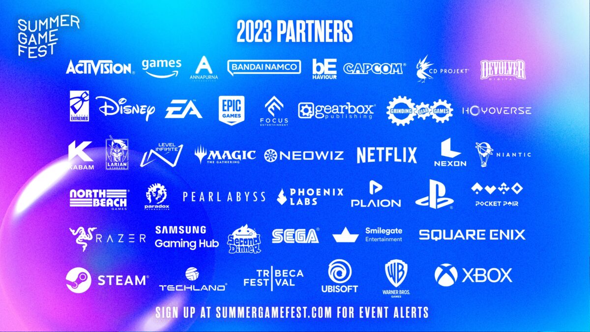 Summer Game Fest 2023 announces over 40 partners including Xbox and PlayStation